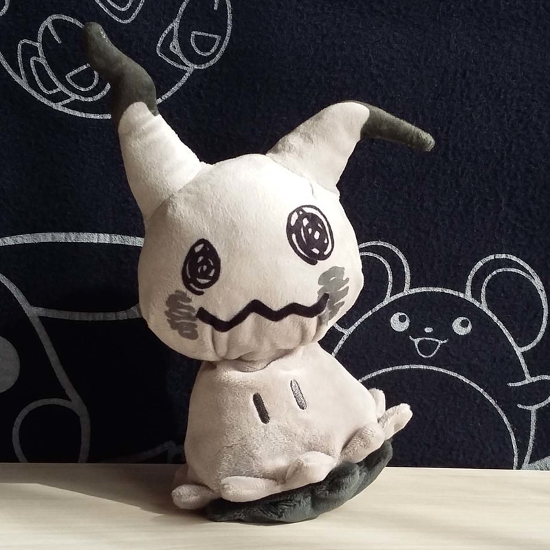 Pokemon Center 2014 Shiny White Mega Gengar Plush Toy